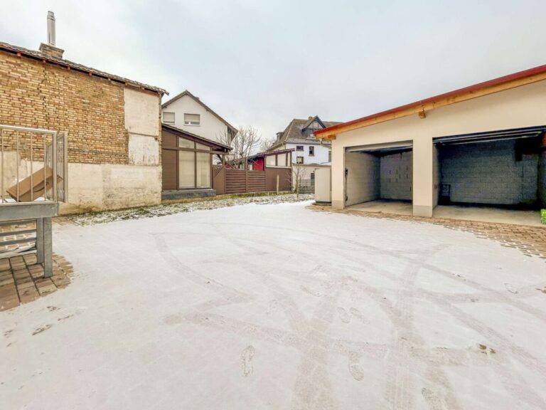 Garage. Stellplatz