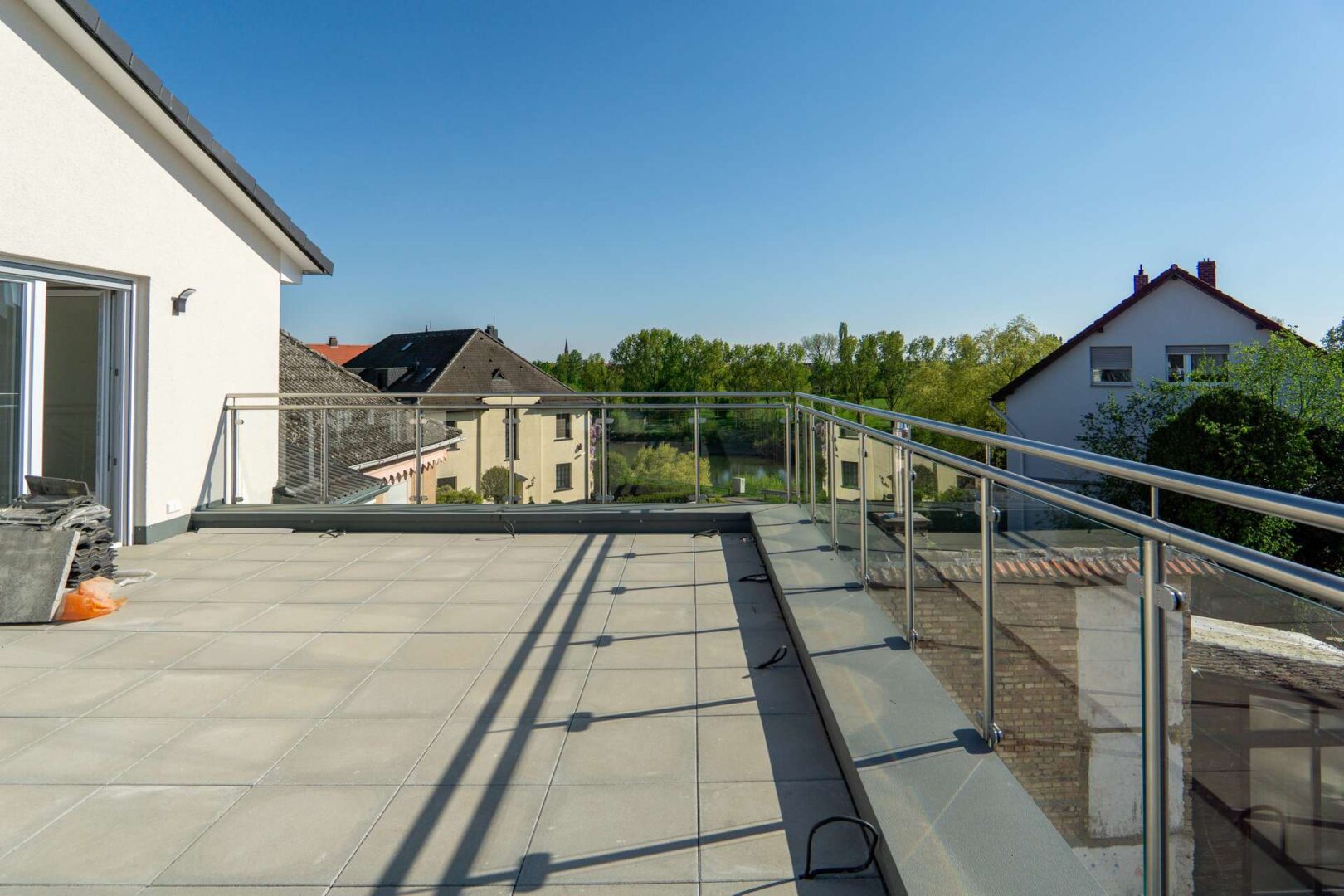 Terrasse. Sommer